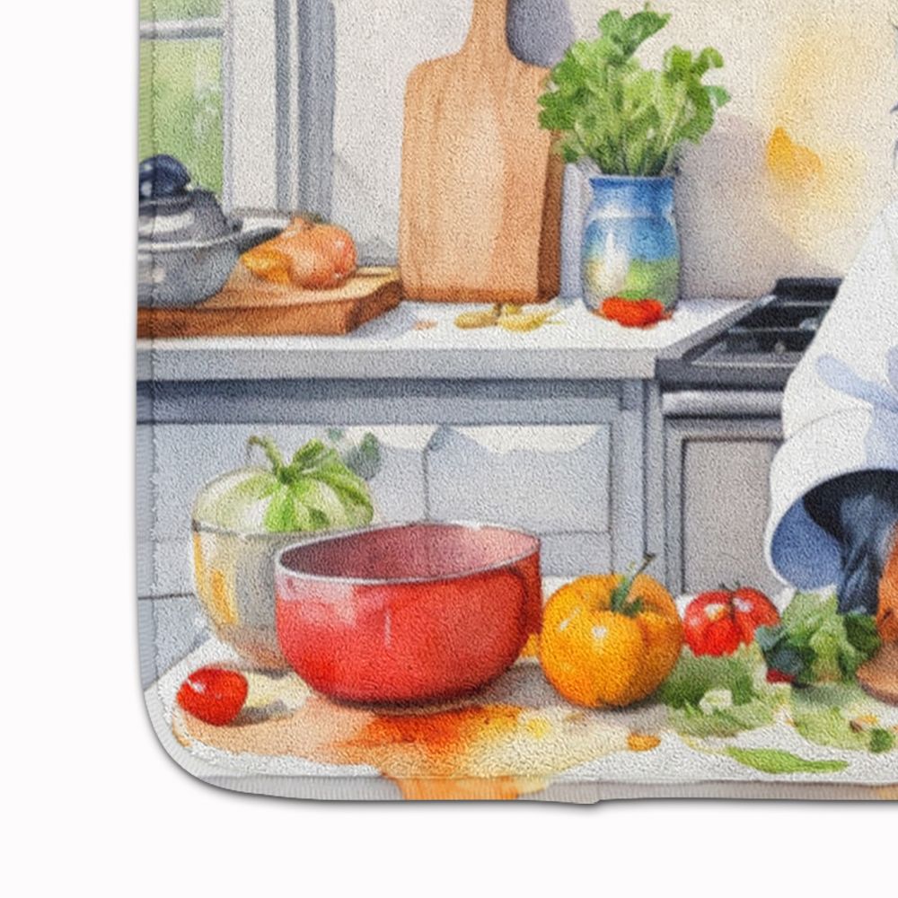 Gordon Setter The Chef Memory Foam Kitchen Mat Machine Washable Anti-Fatigue Mat Cushion Comfort Bath Mat or Kitchen Rug