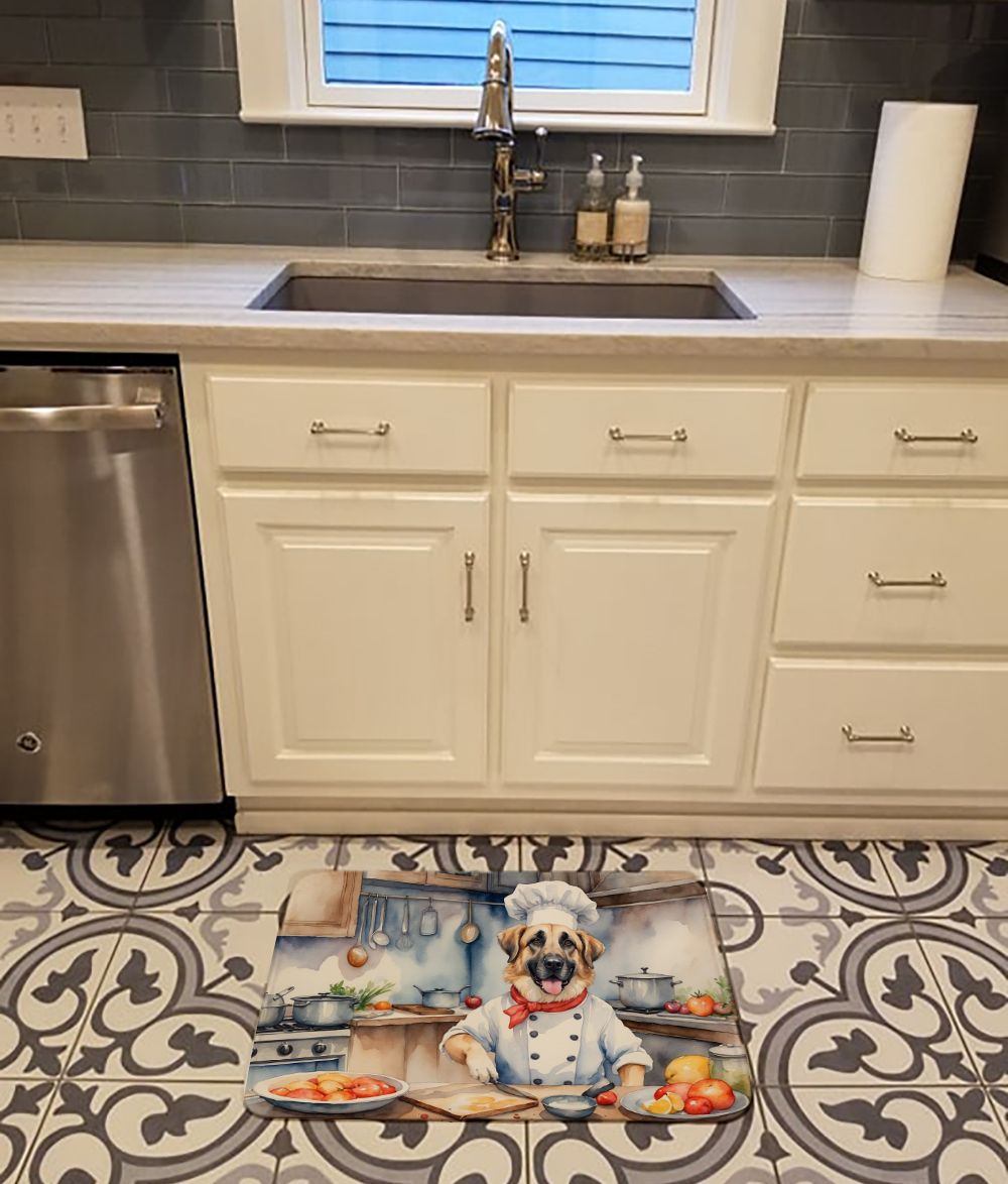 Anatolian Shepherd The Chef Memory Foam Kitchen Mat Machine Washable Anti-Fatigue Mat Cushion Comfort Bath Mat or Kitchen Rug