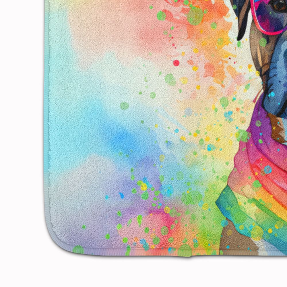 Cane Corso Hippie Dawg Memory Foam Kitchen Mat Machine Washable Anti-Fatigue Mat Cushion Comfort Bath Mat or Kitchen Rug